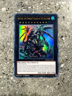 Yugioh Jupiter the Power Patron of Destruction DOOD-EN044 Ultra Rare 1st Ed NM-M - Image 1