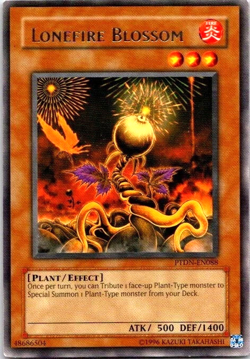 Lonefire Blossom - PTDN-EN088 RARE Unlimited YuGiOh TCG Card - Image 1