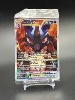 Lucario VSTAR SWSH291 SWSH: Sword & Shield Promo Cards Holo Sealed - Image 1