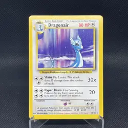 Dragonair #18 18/102 Base Set Regular Non Holo Rare Pokemon Card Vintage WOTC LP - Image 1