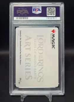 🌈 *POP 1* - Samwise The Stouthearted - Gold Stamped Art Card - MTG #39 - PSA 10 - Image 2