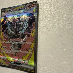 Ogrepon Ishizue NomenEX SAR Pokemon Card Terra Steel New Condition 216/187 - Image 3