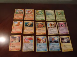 EX FireRed & LeafGreen, Lot of 28 Non-holos, Pokemon Cards - Image 2