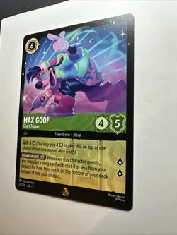 Max Goof - Chart Topper 77/204 Fabled Regular 2025 Disney Lorcana Card NM - Image 5