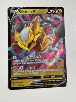 Giratina V 130/196 Swsh11: Lost Origin Holo NM Pokemon TCG Card Game - Image 1
