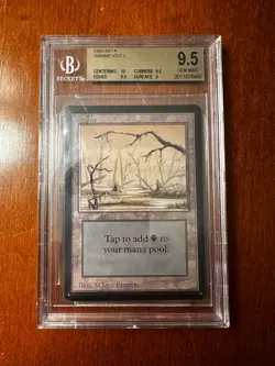 Magic: The Gathering - Gem Mint Beta Swamp - BGS 9.5 Graded Card - Image 1
