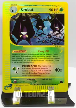 Pokemon TCG Card - Crobat (Skyridge) 6/144 Reverse Holo Rare - Image 1