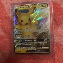 Pokemon Pikachu GX SM232 Black Star Promo Holo Card 2019 Sun & Moon - Image 1