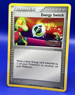 2007 Pokemon Card Energy Switch Power Keepers 75/108 Reverse Holo Stamped MP - Image 2