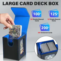 Card Deck Box for MTG Commander, Magnetic Card Display Case,TCG Card Storage Box - Image 3