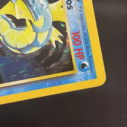 Gyarados #6 6/102 Base Set Unlimited Holo Rare Pokemon Card VIntage WOTC - MP - Image 4