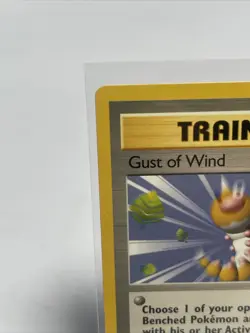 Pokemon Gust of Wind 93/102 BS Base Set Unlimited NM Card - Image 3