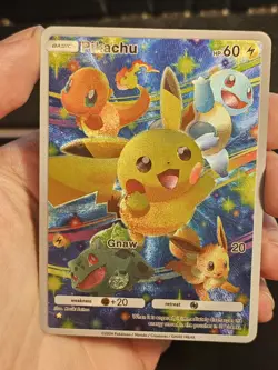 Pikachu 026/P-A TCG Pocket Promo A Pokemon Custom Textured Fanart Card - Image 2
