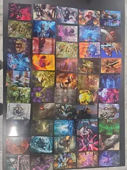 Lot Of 50 Art MAGIC THE GATHERING CARDS - Image 1
