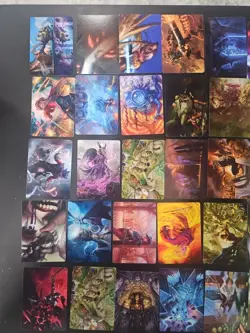 Lot Of 50 Art MAGIC THE GATHERING CARDS - Image 2