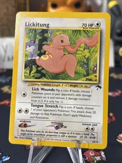 Lickitung 16/18 Southern Islands Regular Clean & Centered Card Great Promo Wow!! - Image 1