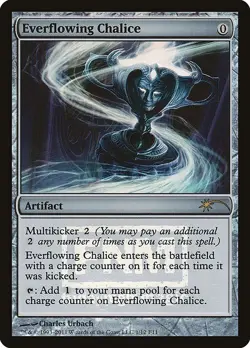 Everflowing Chalice (FNM) FOIL Promo NM Artifact Special MAGIC MTG CARD ABUGames - Image 1