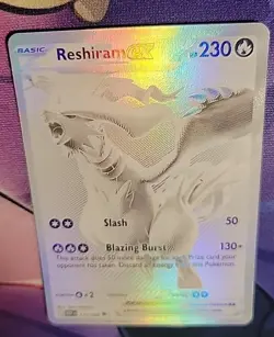 Pokemon TCG Reshiram EX White Flare Mint-Near Mint Condition Card 174/086 BWR - Image 4