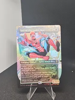Spectacular Spider-Man (Borderless) Marvel's Spider-Man Foil - Image 1