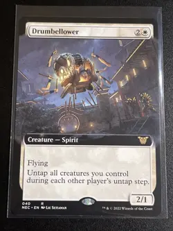Drumbellower (Extended Art) Commander: Kamigawa: Neon Dynasty Regular - Image 1