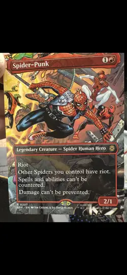 Spider-Punk (0207) (Borderless) Marvel's Spider-Man Regular - Image 1