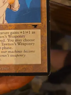 MTG Antiquities Tawnos's Weaponry Played - Image 3