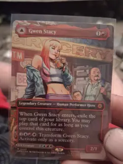 Gwen Stacy (0202) (Borderless) Marvel's Spider-Man Regular - Image 1