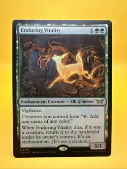 x1 Enduring Vitality | Duskmourn | Foil | NM | MTG [freshpullsco] - Image 1