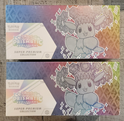 2x Pokemon Prismatic Evolution Super Premium Collection Box SPC Sealed New - Image 1