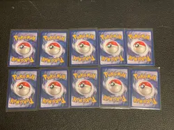 Vintage 1st Edition Pokemon TCG LOT Non Holo Rares WOTC NM LP MP - Image 3
