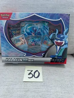 Pokemon TCG: Palafin ex Box (NEW Factory Sealed) w/ 4 Booster Packs - Image 1