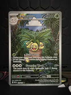 Exeggutor Illustration Rare 135/132 Pokemon Mega Evolution English IR - Image 1