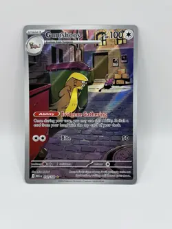 Gumshoos 153/132 Illustration Rare Pokemon Mega Evolution NM - Image 1