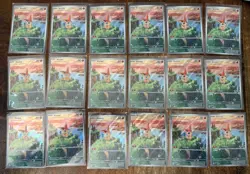 (18) Lot 2025 Pokemon Scarlet Violet Victini Illustration Collection Promo #208 - Image 1