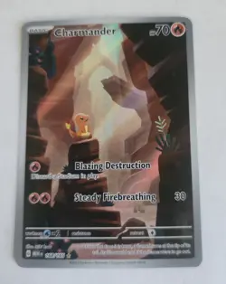 Pokemon TCG Charmander 168/165 Sv: Scarlet & Violet 151 Holo NM - Image 1