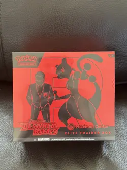Pokemon Destined Rivals POKEMON CENTER Elite Trainer Box ETB - In Hand - Image 2