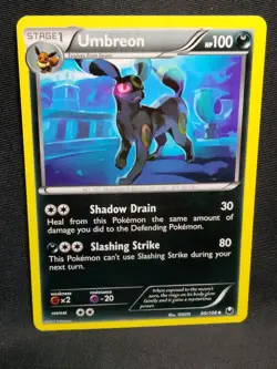 Pokemon 2012 Umbreon 60/108 Dark Explorers Regular Ex-LP - Image 1