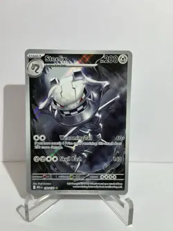 Steelix 150/132 Illustration Rare Pokemon Mega Evolution English NM - Image 1