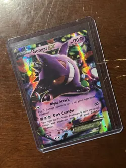 Pokemon TCG Gengar EX 34/119 Phantom Forces Ultra Rare - Image 1