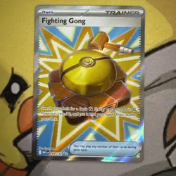 Pokemon Fighting Gong 168/132 Ultra Rare Full Art Mega Evolution English - Image 1