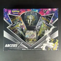 Pokemon TCG Arceus V Figure Collection Box - SWSH09 Brilliant Stars Sealed New - Image 1