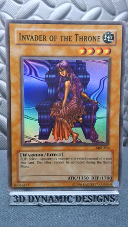 | Yugioh Invader of the Throne MRL-026 Super Rare Magic Ruler LP 🔥 | - Image 1