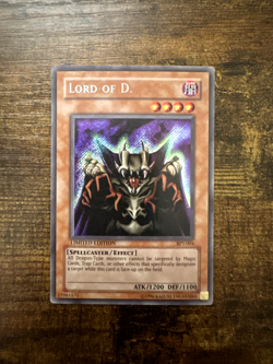 Lord of D. BPT-004 2002 Collectors Tin Limited Edition Lightly Played - Image 1