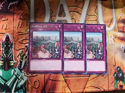 3x Imperial Iron Wall TAMA-EN058 Rare 1st Ed NM Playset X3 Yugioh - Image 1