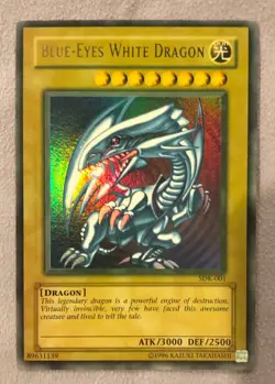 Blue Eyes White Dragon SDK-001 Unlimited English Mint Condition Yu-Gi-Oh! - Image 1