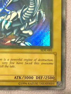 Blue Eyes White Dragon SDK-001 Unlimited English Mint Condition Yu-Gi-Oh! - Image 5