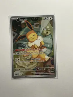 Eevee SV9 Prismatic Evolutions #173 Pokemon ETB Promo Card mint - Image 1