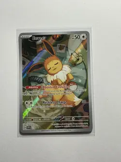 Eevee SV9 Prismatic Evolutions #173 Pokemon ETB Promo Card mint - Image 1