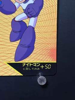 Mega MAN 6 Card 140 Yamato Spear CAPCOM BANDAI JAPAN Japanese Rockman 1994 - Image 4