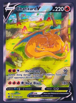 Pokemon - Charizard V - SWSH260 - Sword & Shield Promo Card - Image 1